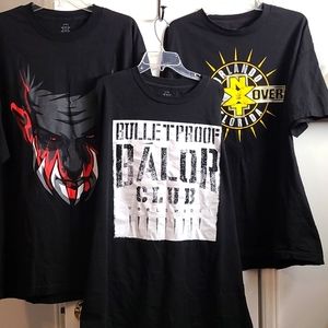 NXT Authentic WWE 3 Tees